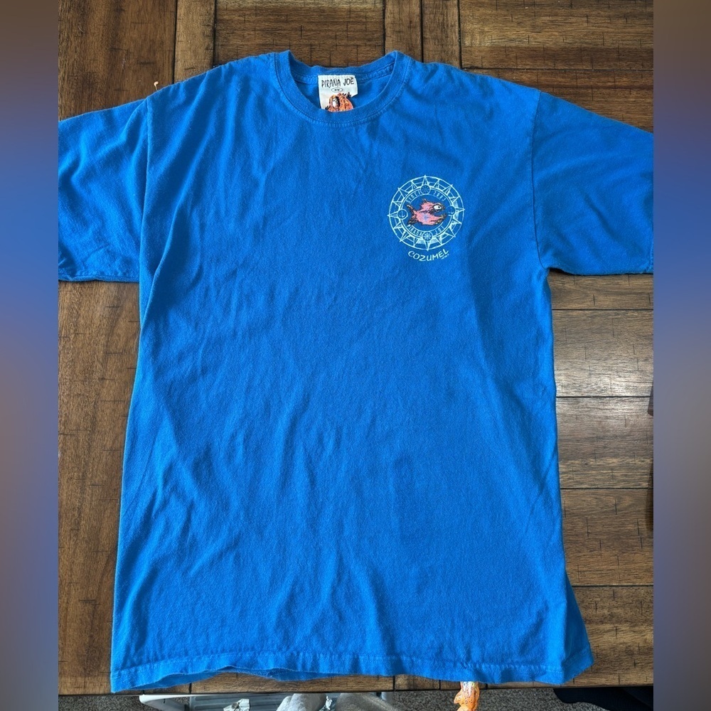 Prana Joe Blue Short Sleeve Tee